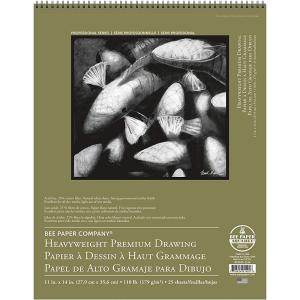 Bee Paper Heavyweight Premium Drawing Pad 11"x14"- 25 shts