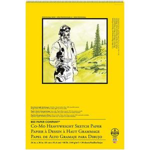 Bee Paper Co-Mo Heavyweight Sketch Paper Pad 24" x 36" - (30 Sheets, 86lb)