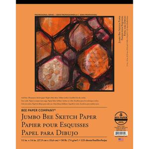 Bee Paper Jumbo Bee Sketch Paper Pad 11" x 14" - (125 Sheets, 50lb)