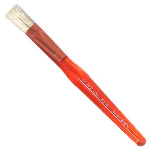 Royal Langnickel Big Kids Choice Chubby Brush - Flat, Orange