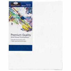 Royal Langnickel Essentials Premium Canvas Board- 4"x5"