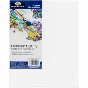 Royal Langnickel Essentials Premium Canvas Board- 8"x10"