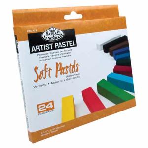 Royal & Langnickel Artist Assorted Soft Pastels- 24pc