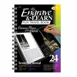 Engraving Art Booklet- Famous Places of The World