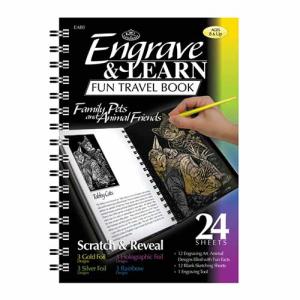 Engraving Art Booklet- Family Pets & Animal Friends