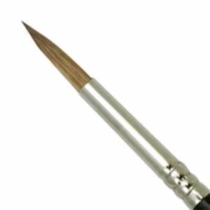#6 Natural Camel Hair Round Brush