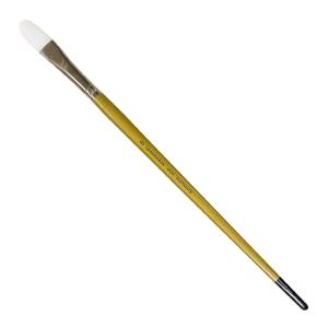 Royal Langnickel Snowhite Taklon Brush - Long Handle, Filbert #8