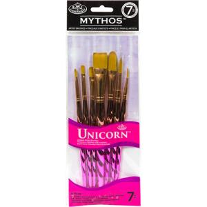 Royal Langnickel Mythos Unicorn Brush Set - (7 Pack) Assortment #2