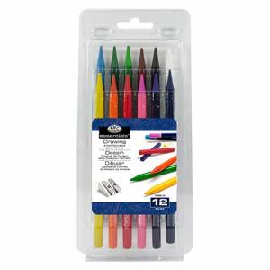 Essentials Woodless Colored Pencil Set- 12pc