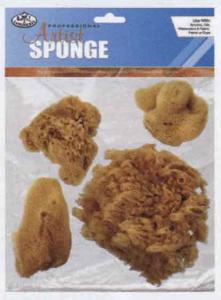 Royal and Langnickel Artist Sponge - (4 Pack) Assorted Sea Silk