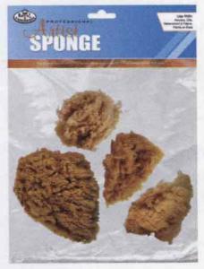 Royal and Langnickel Artist Sponge - (4 Pack) Yellow Sponge