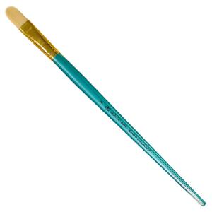 Royal Langnickel Menta 38 Brush for Acrylic & Oil - Long Handle, Filbert #8