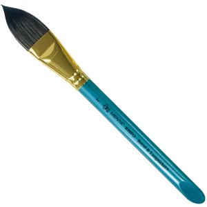 Royal Langnickel Menta 88 Brush for Watercolor - Short Handle, Pointed Oval 1"