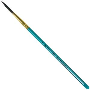 Royal Langnickel Menta 88 Brush for Watercolor - Short Handle, Script Liner #6