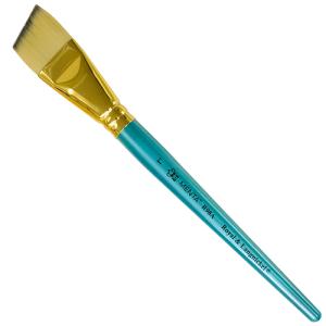 Royal Langnickel Menta 98 Brush for Acrylic - Short Handle, Angle 1"