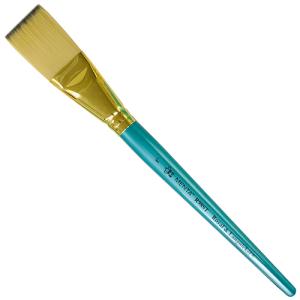 Royal Langnickel Menta 98 Brush for Acrylic - Short Handle, One Stroke 1"