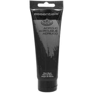 Royal Langnickel Essentials Acrylic Paint - (4oz/120ml) Mars Black