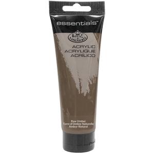 Royal Langnickel Essentials Acrylic Paint - (4oz/120ml) Raw Umber