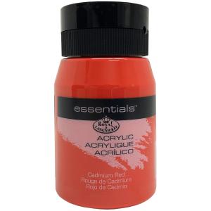 Royal Langnickel Essentials Acrylic Paint - (16.9oz/500ml) Cadmium Red
