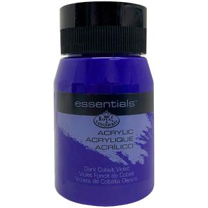 Royal Langnickel Essentials Acrylic Paint - (16.9oz/500ml) Dark Cobalt Violet