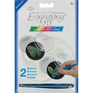 Royal Langnickel Engraving Art Kit - (2 Pack) Buttons