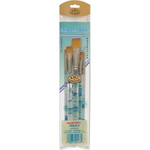 Royal Langnickel Aqualon Brush Set - (5 Pack)