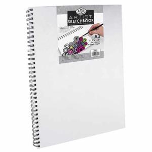 Canvas Cover Sketchbook- 11.3"x16.5" (80shts)