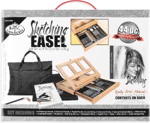 Royal Langnickel Essentials Sketching Easel Art Set with Easy to Store Bag (REA4904)