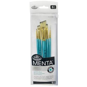 Royal Langnickel Menta 98 Brush Set for Acrylic - (5 Pack) Set 2
