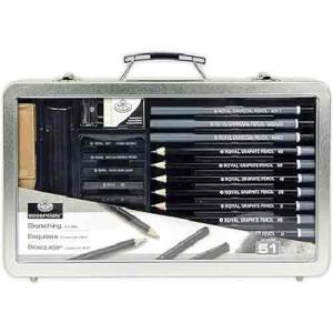 Royal Langnickel Essentials Large Window Sketching Art Set - 51pc  RSET-ART2802