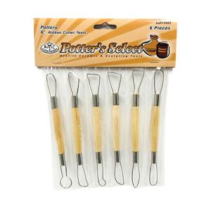 Royal Langnickel Potter's Select 6" Ribbon Cutter Tools - (6 Pieces) Large Ended