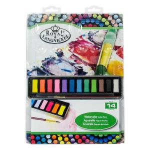 Royal Langnickel Cool Art Artist Watercolor Set - (14 Pieces) RTN-126