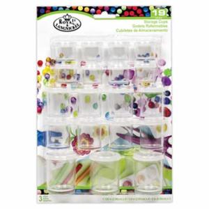 Royal Langnickel Cool Art Storage Cups-19pc RTN-128