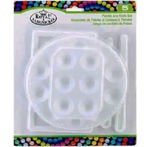Royal Langnickel Cool Art Plastic Palettes & Knives  RTN-129