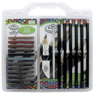 Royal Langnickel Cool Art Artist Sketching Pack- (22 Pieces) RTN-149