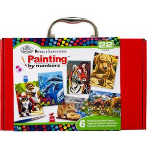 Royal Langnickel Cool Art Box Set - (22 Pieces) Painting by Numbers #2  RTN-204