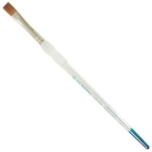 Royal Langnickel Soft-Grip Red Sable Brush - Short Handle, Bright #10