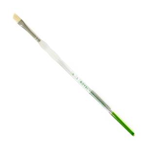 Royal Langnickel Soft-Grip Hog Bristle Brush - Short Handle, Foliage #3