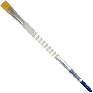 Royal Langnickle Soft-Grip Golden Taklon Brush - Long Handle, Bright #10
