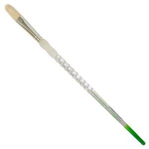 Royal Langnickel Soft-Grip Bristle Brush - Long Handle, Filbert #8
