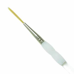 Royal Langnickel Soft-Grip Golden Taklon Brush - Short Handle, Script Liner #2