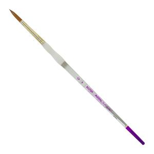 Royal Langnickel Soft-Grip Synthetic Sable Brush - Short Handle, Round #6