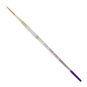 Royal Langnickel Soft-Grip Synthetic Sable Brush - Short Handle, Script Liner #4