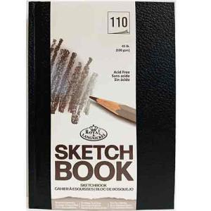 Royal & Langnickel Hardbound Sketchbook 11x14, 65lbs, 110 sheets