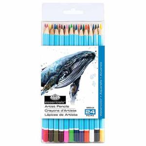 Royal Langnickel Artist Essentials Watercolor Pencil Set- 24pc  WPEN-24