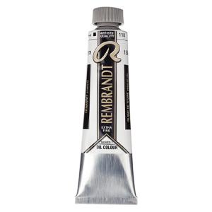 Royal Talens Rembrandt Oil Colour - (1.4oz/40ml) Titanium White with Linseed Oil