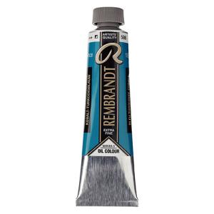 Royal Talens Rembrandt Oil Colour - (1.4oz/40ml) Cobalt Turquoise Blue