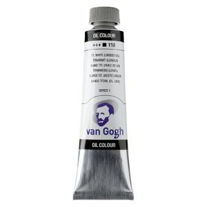 Royal Talens Van Gogh Oil Colour - (1.4oz/40ml) Titanium White with Linseed Oil