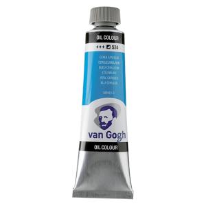 Royal Talens Van Gogh Oil Colour - (1.4oz/40ml) Cerulean Blue