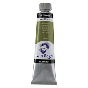Royal Talens Van Gogh Oil Colour - (1.4oz/40ml) Permanent Olive Green